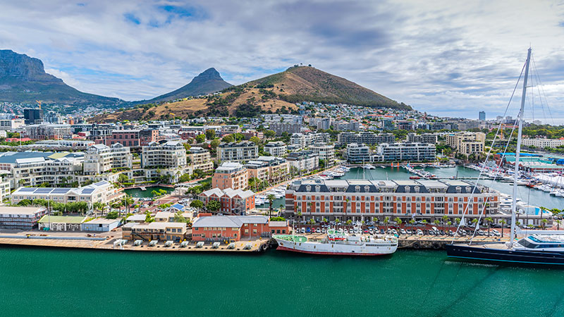 V&A Waterfront i Cape Town