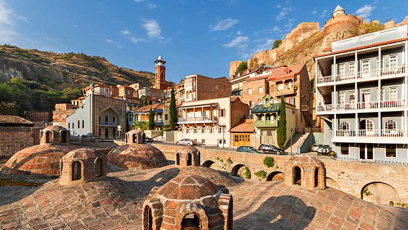 Gamlebyen i Tbilisi