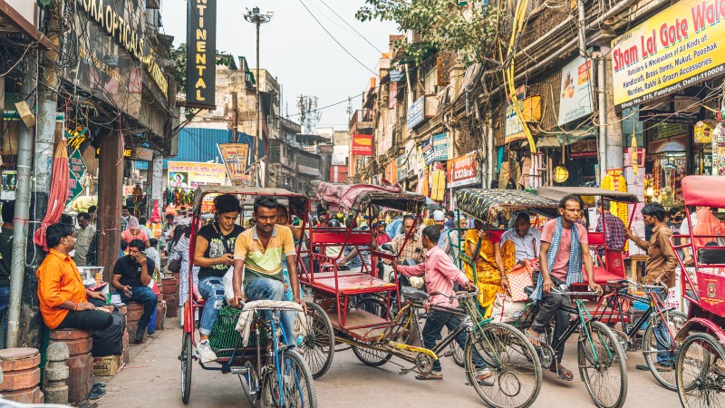 Sightseeing i Delhi