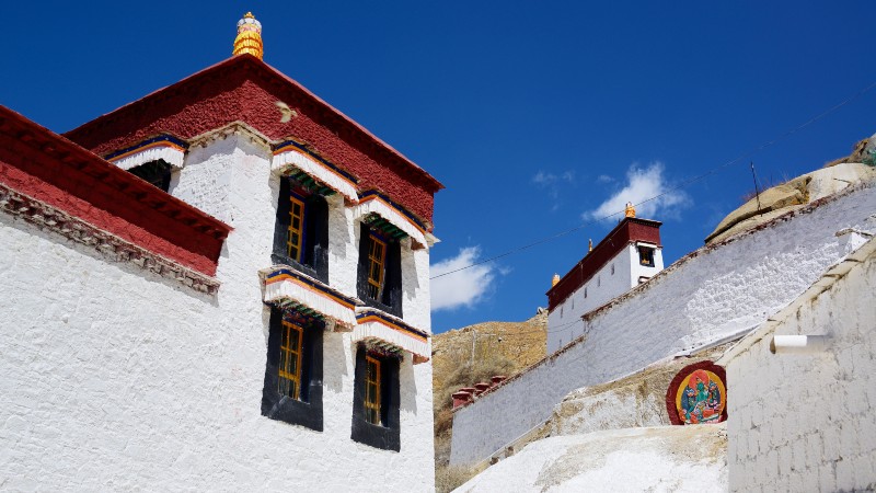 Jokhang tempel og Barkhor- gaten