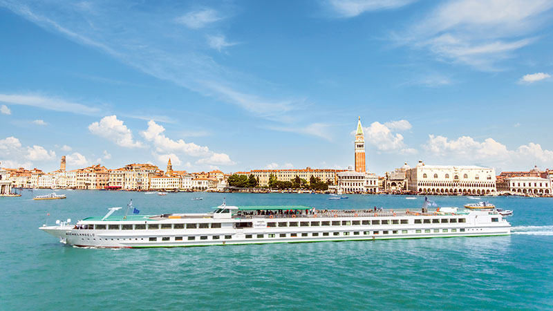 Elvecruise i Italia  fra Mantova til Venezia