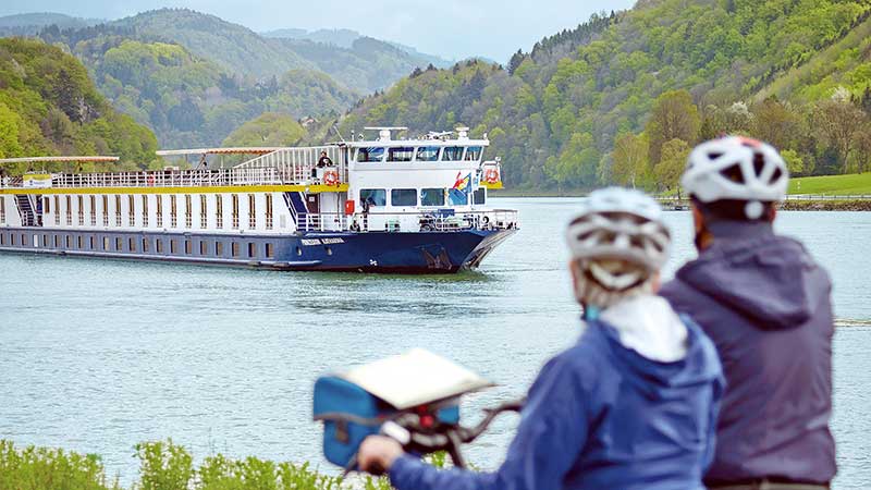 Sykkelcruise p Donau med MS Prinzessin Katharina