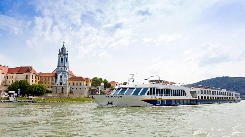 Sykkelcruise p Donau med SE-Manon