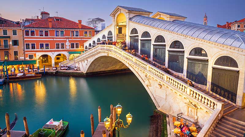 Rialtobroen i Venezia