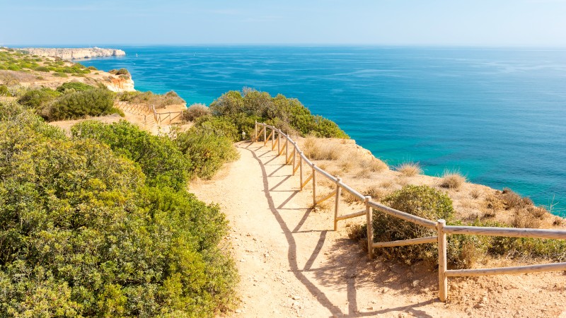 Vandring ved Algarvekysten