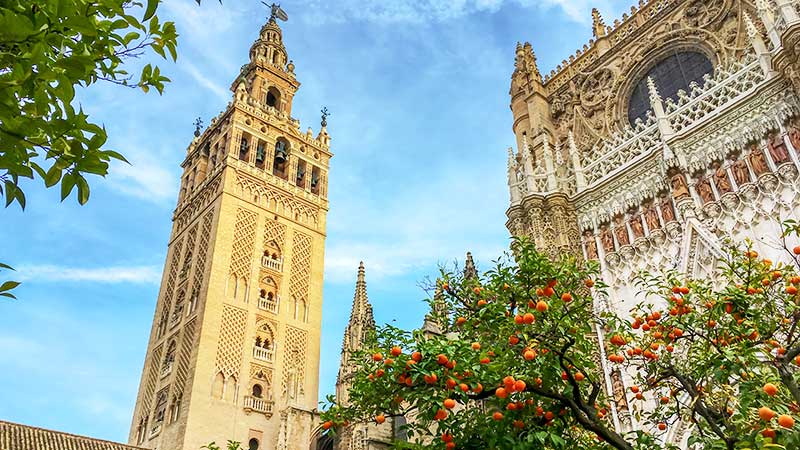 Kirketårnet La Girlada i Sevilla