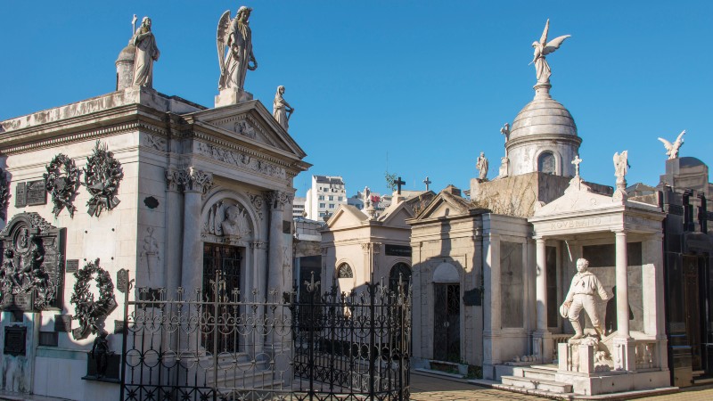 Halvdags bysightseeing i nordlige Buenos Aires med Recoleta-kirkeg�rden.