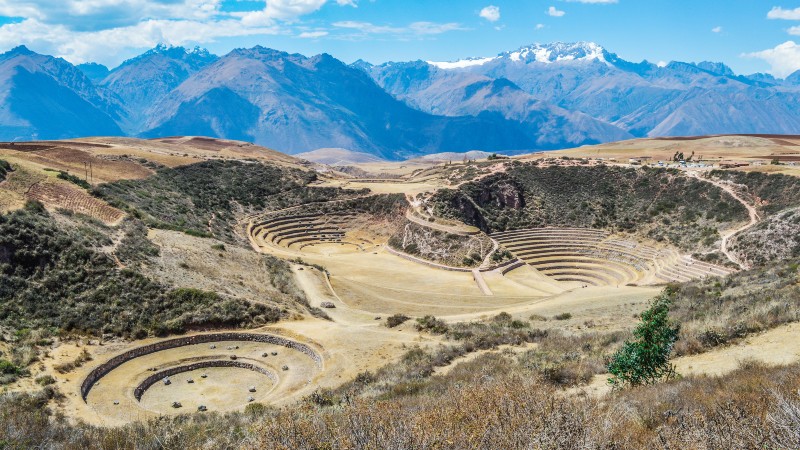 jordbruksomr�det formet som sirkler