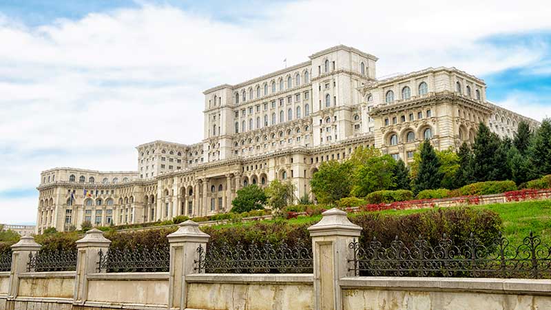 Parlamentspalasset i Bucuresti