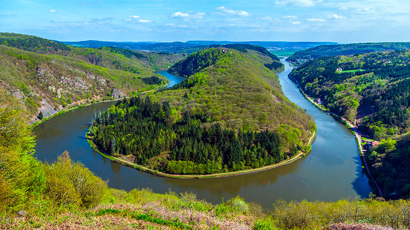 Saarschleife (Saar-sløyfen)
