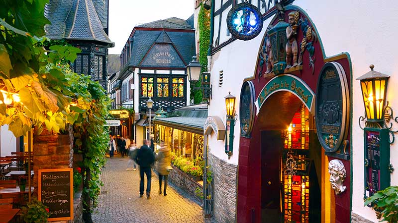 Drosselgasse i Rüdesheim