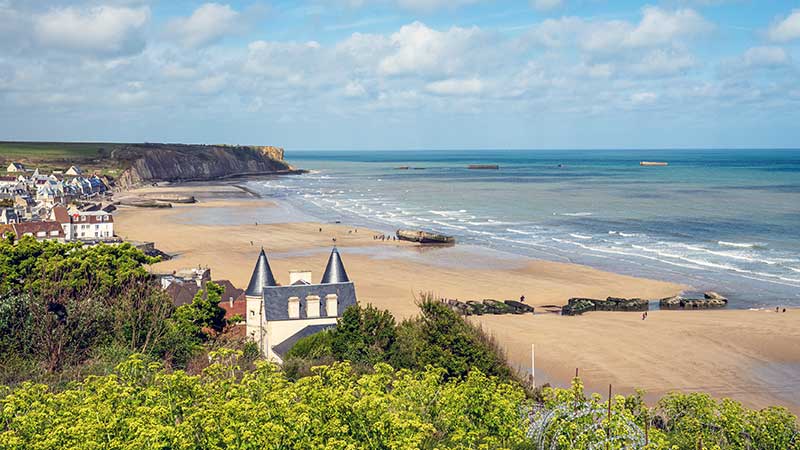 Arromanches - en av D-dag landingsstrendene