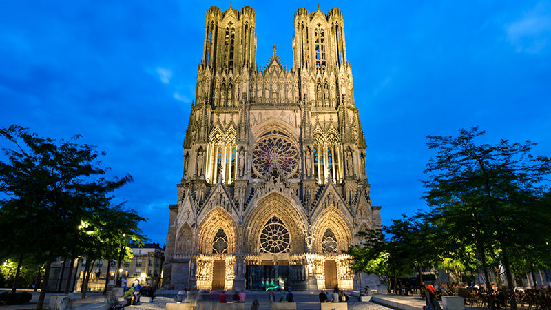 Notre Dame-katedralen i Reims 