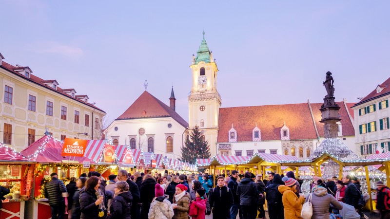Julemarked i Bratislava