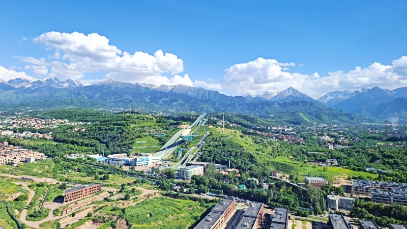 Utsikt over Almaty