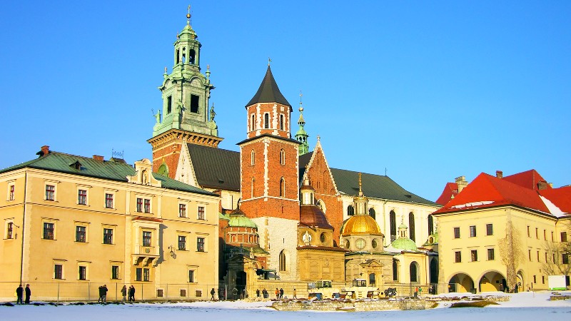 Det Kongelige Slott, Wawel om vinteren