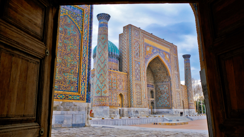 Registanplassen i Samarkand
