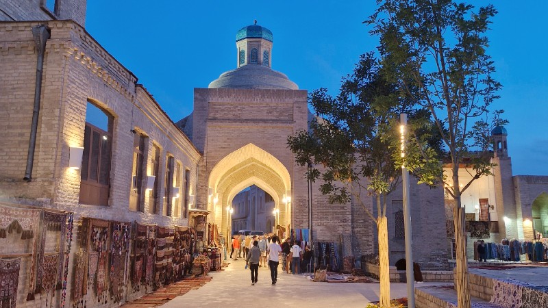 Bukhara p� kveldstid