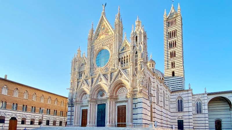 Siena Den imponerende katedralen Duomo di Siena