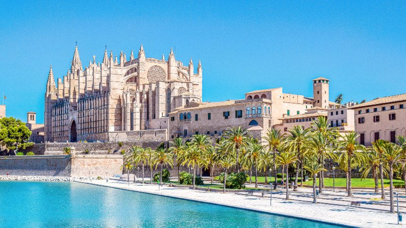 Palma Katedralen La Seu i Palma