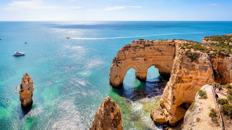 Stranden Praia da Marinha