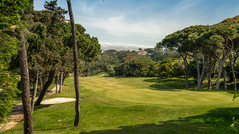 Puttegreen p golfbane i Cascais