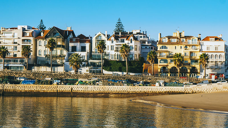 Hus ved havet i Cascais