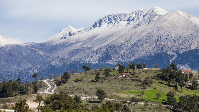 fjell og grnne daler