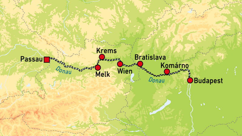 Passau - Mnchen - Oslo
