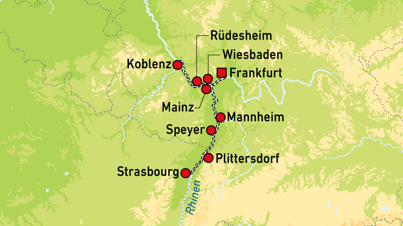 Frankfurt - Oslo
