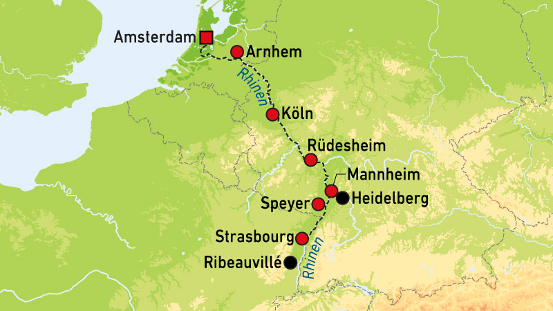 Strasbourg  hjemreise