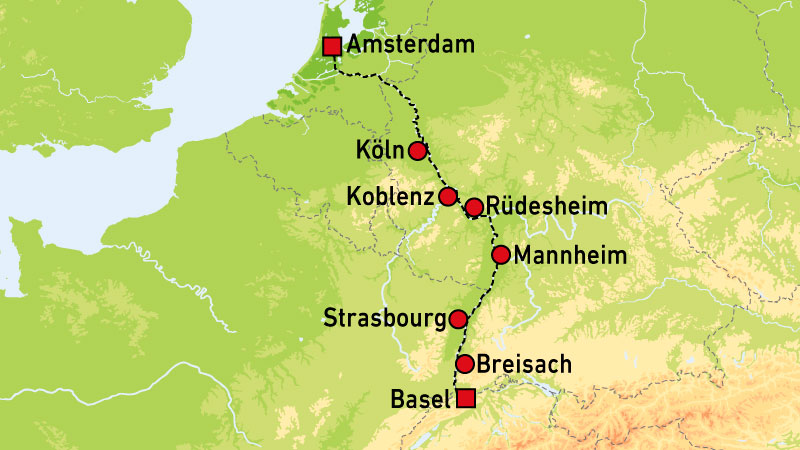 Amsterdam - Oslo